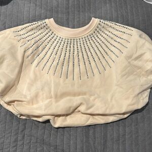 Queen of Sparkles 
Bubble top
Crop